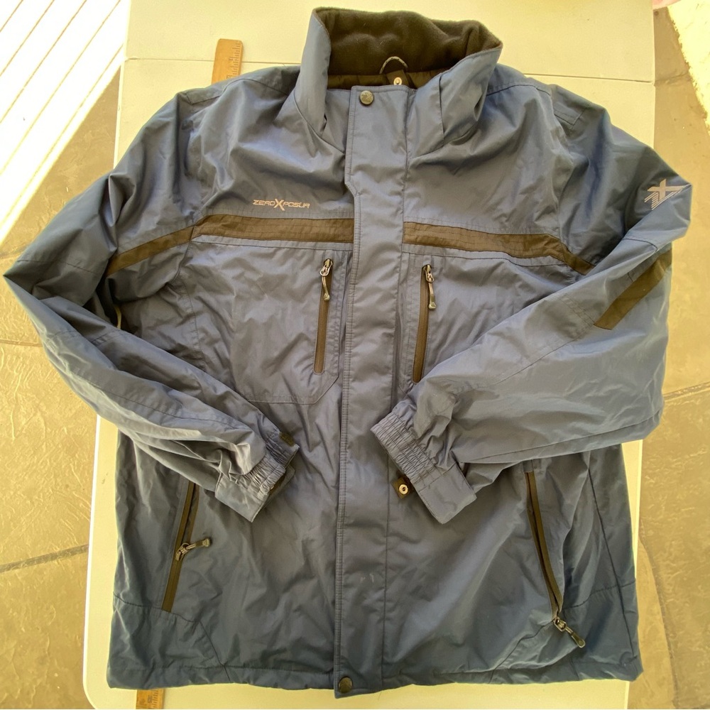 ZeroXposure Men's Ski Jacket Size XXL Outer Layer thinly insulated